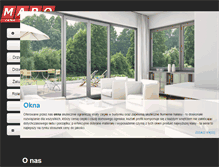 Tablet Screenshot of oknamaro.pl